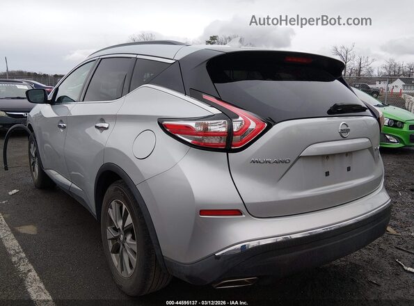 5N1AZ2MH9JN137430 2018 NISSAN MURANO Silver Rear left