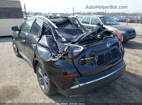 5N1AZ2MS2KN148332 2019 NISSAN MURANO Black Հետևի ձախ