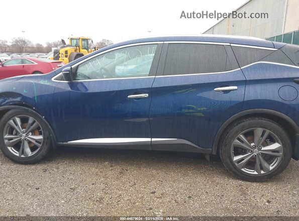 5N1AZ2MS7KN101720 2019 NISSAN MURANO Blue სალონის 360-გრადუსიანი ხედი
