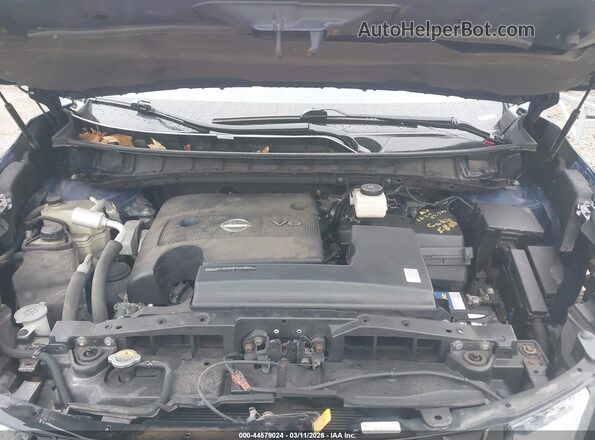 5N1AZ2MS7KN101720 2019 NISSAN MURANO Blue უკანა ხედი