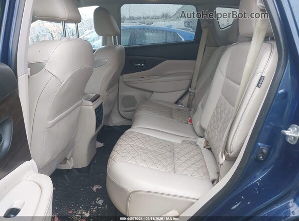 5N1AZ2MS7KN101720 2019 NISSAN MURANO Blue VIN კოდის სტიკერის ხედი