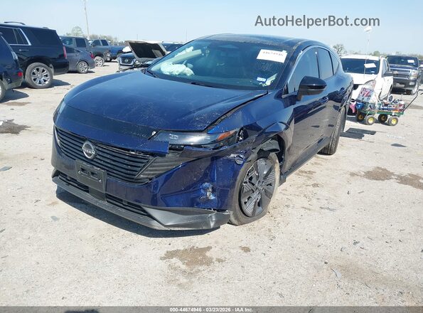 5N1AZ3CS5SC141491 2025 NISSAN MURANO Blue Առջևի ձախ երեք քառորդ տեսարան