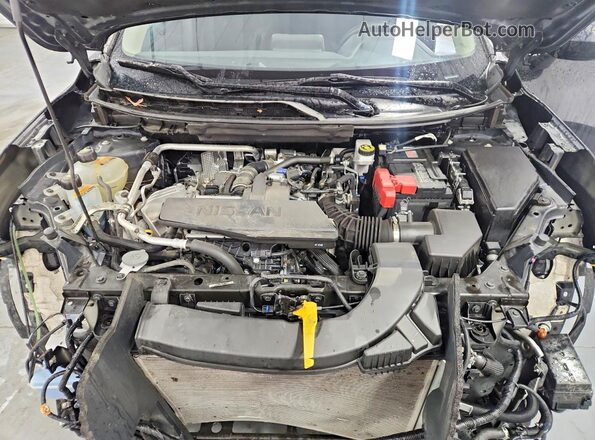 5N1BT3AA0RC718874 2024 NISSAN ROGUE Black Widok komory silnika