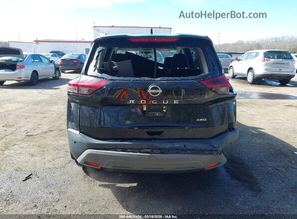 5N1BT3AB1NC718014 2022 NISSAN ROGUE Black 