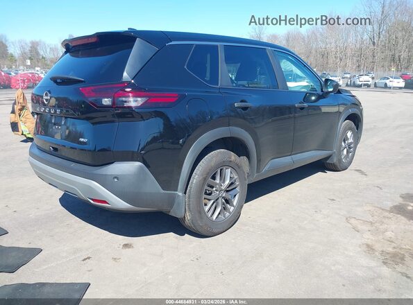 5N1BT3AB2PC821400 2023 NISSAN ROGUE Black Rear right