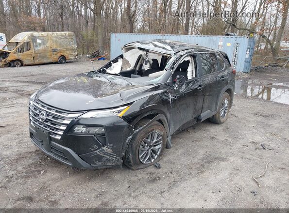 5N1BT3AB5SC674773 2025 NISSAN ROGUE Black Front left