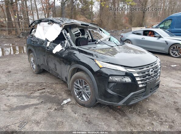 5N1BT3AB5SC674773 2025 NISSAN ROGUE Black Front view