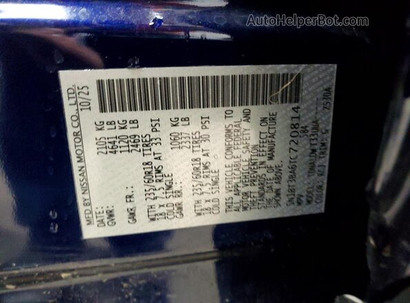 5N1BT3BA6TC720814 2026 NISSAN ROGUE Blue 