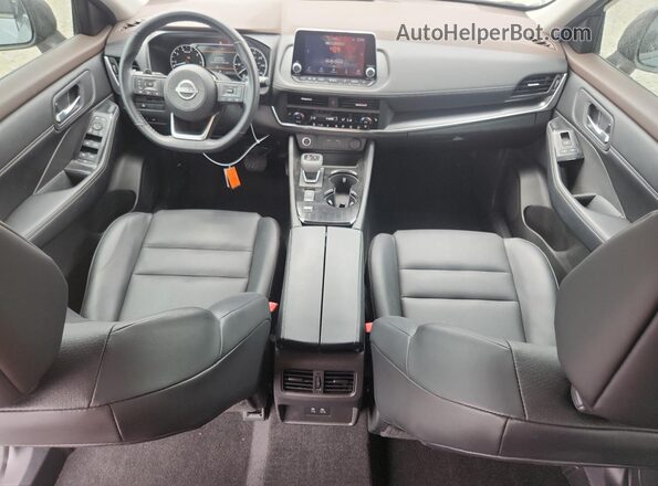5N1BT3BA8PC837980 2023 NISSAN ROGUE Gray Widok deski rozdzielczej