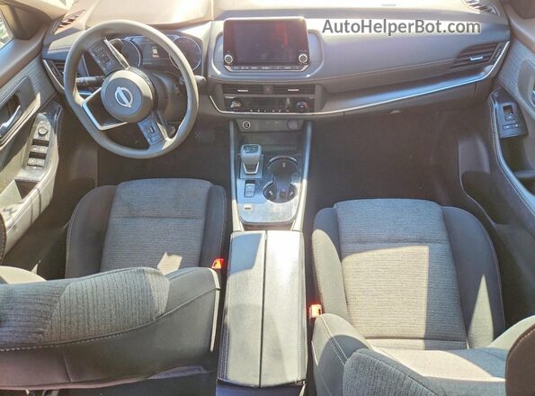 5N1BT3BA8PC903962 2023 NISSAN ROGUE Black Вид панелі приладів