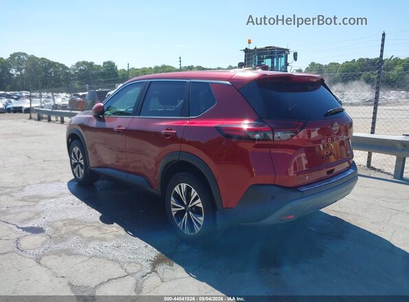 5N1BT3BAXPC773201 2023 NISSAN ROGUE Red Trasero izquierdo