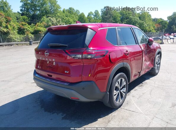 5N1BT3BAXPC773201 2023 NISSAN ROGUE Red Trasero derecho