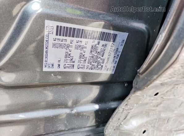 5N1BT3BAXRC671187 2024 NISSAN ROGUE Gray 