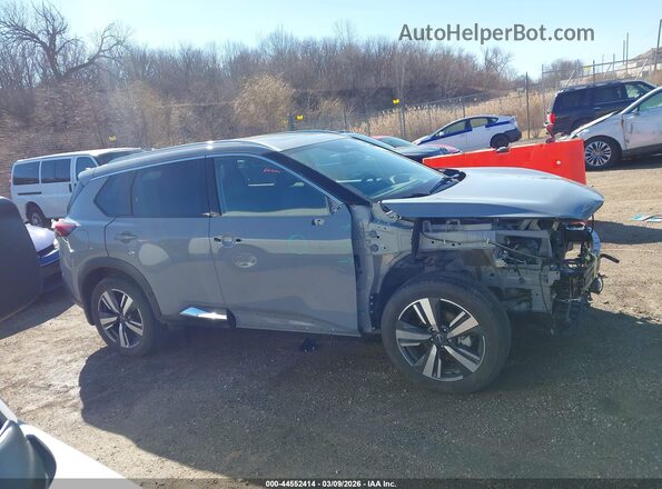 5N1BT3CB5PC934142 2023 NISSAN ROGUE Gray 360 interior view