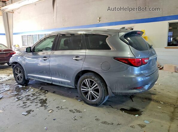 5N1DL0MM0HC523028 2017 INFINITI QX60 Gray Задня ліва чверть