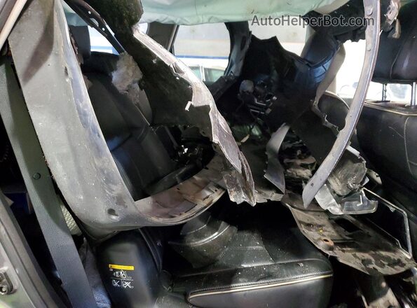 5N1DL0MM0HC523028 2017 INFINITI QX60 Gray Вид задньої частини салону