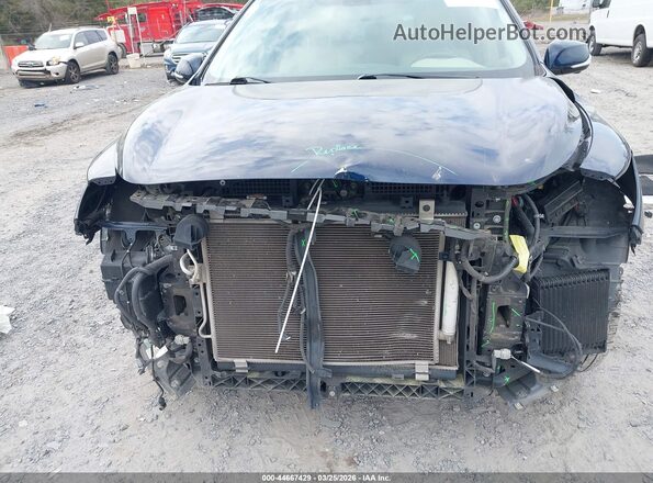 5N1DL0MM0HC526690 2017 INFINITI QX60 Blue Вид задньої частини салону