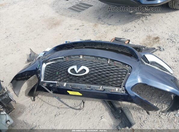 5N1DL0MM0HC526690 2017 INFINITI QX60 Blue Вид щитка приладів
