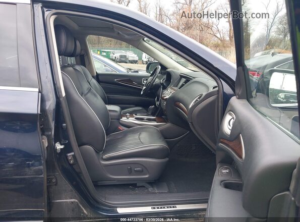 5N1DL0MM0KC527572 2019 INFINITI QX60 Blue Vista interior delantera