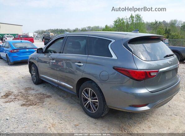 5N1DL0MM1JC523819 2018 INFINITI QX60 Gray Rear left
