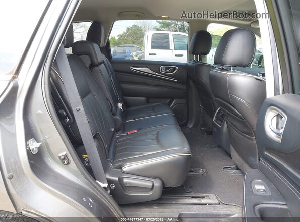 5N1DL0MM1JC523819 2018 INFINITI QX60 Gray VIN sticker view