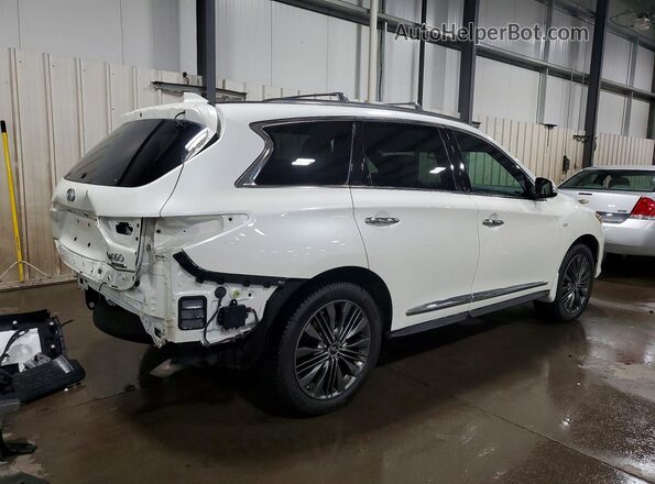 5N1DL0MM1KC501823 2019 INFINITI QX60 White Հետևի աջ