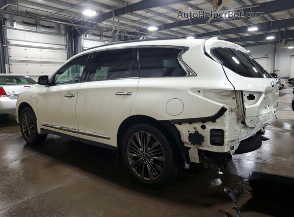 5N1DL0MM1KC501823 2019 INFINITI QX60 White Հետևի ձախ