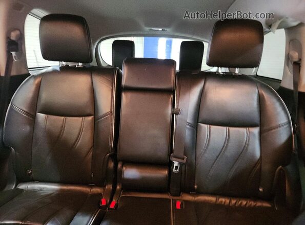 5N1DL0MM2HC545421 2017 INFINITI QX60 Gray Вид задніх сидінь
