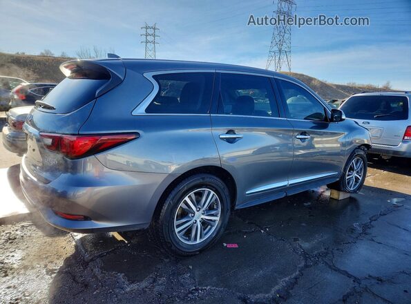 5N1DL0MM3JC523305 2018 INFINITI QX60 Gray Հետևի աջ