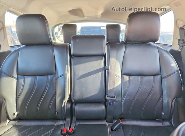5N1DL0MM3JC523305 2018 INFINITI QX60 Gray Հետևի նստատեղերի տեսք