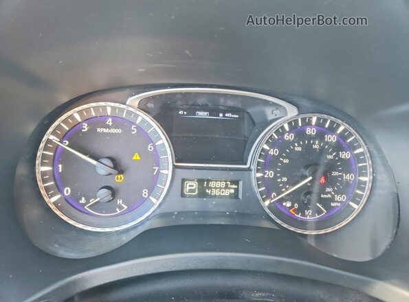 5N1DL0MM3JC523305 2018 INFINITI QX60 Gray Սարքավորումների վահանակի տեսք