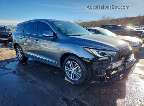 5N1DL0MM3JC523305 2018 INFINITI QX60 Gray Առջևի աջ