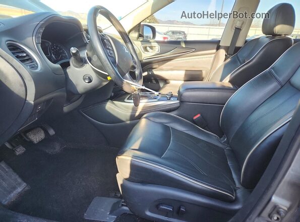 5N1DL0MM3JC523305 2018 INFINITI QX60 Gray Սալոնի դիմացի տեսք