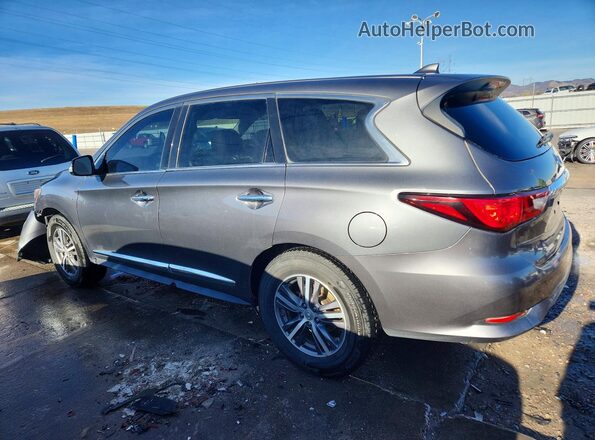 5N1DL0MM3JC523305 2018 INFINITI QX60 Gray Հետևի ձախ