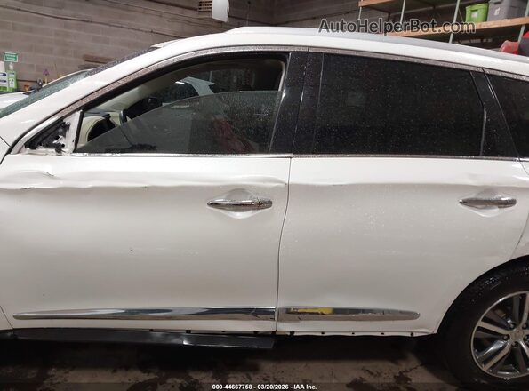 5N1DL0MM4KC561403 2019 INFINITI QX60 White Սալոնի 360 աստիճան տեսք