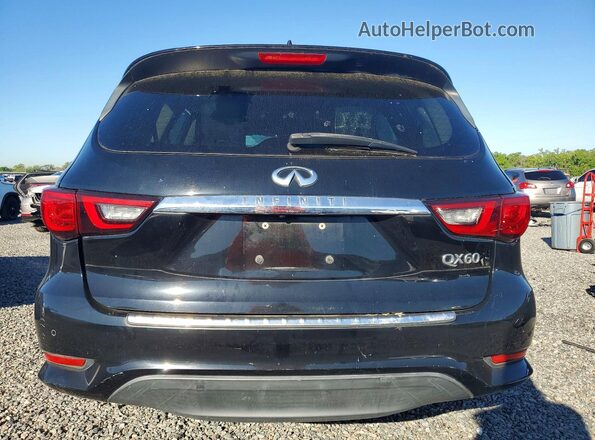 5N1DL0MM5JC509647 2018 INFINITI QX60 Black უკანა ხედი