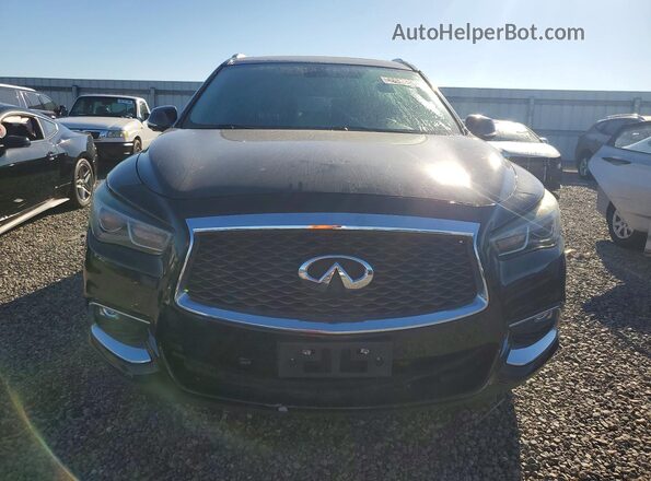 5N1DL0MM5JC509647 2018 INFINITI QX60 Black წინა ხედი