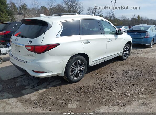 5N1DL0MM7HC514990 2017 INFINITI QX60 White Trasero derecho