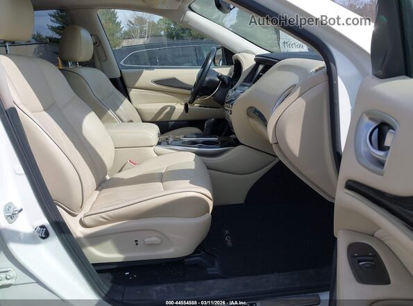 5N1DL0MM7HC514990 2017 INFINITI QX60 White Vista interior delantera