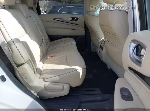 5N1DL0MM7HC514990 2017 INFINITI QX60 White Vista de la etiqueta del VIN