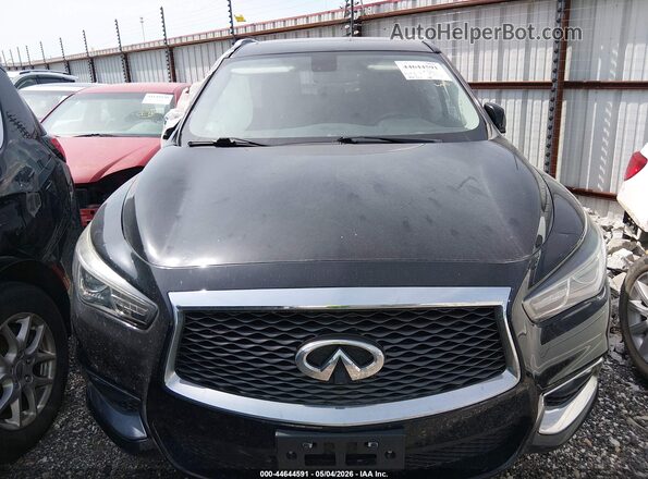 5N1DL0MM7HC555703 2017 INFINITI QX60 Black Սարքավորումների վահանակի տեսք