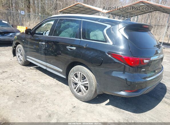 5N1DL0MM8LC523576 2020 INFINITI QX60 Black Հետևի ձախ