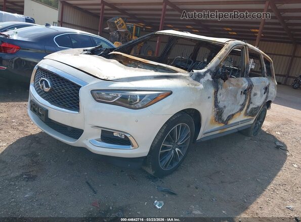 5N1DL0MM9JC532767 2018 INFINITI QX60 Cream Передня ліва чверть