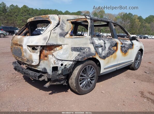 5N1DL0MM9JC532767 2018 INFINITI QX60 Cream Задня права чверть
