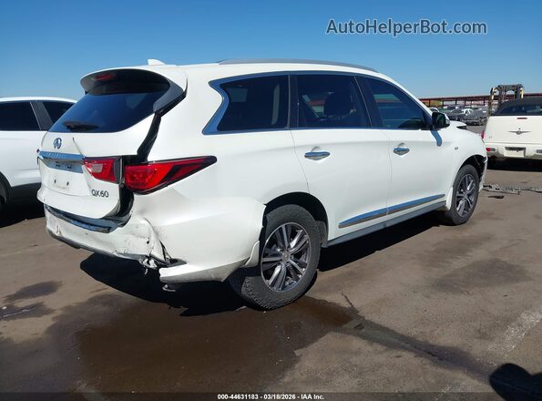 5N1DL0MMXHC529306 2017 INFINITI QX60 White Հետևի աջ