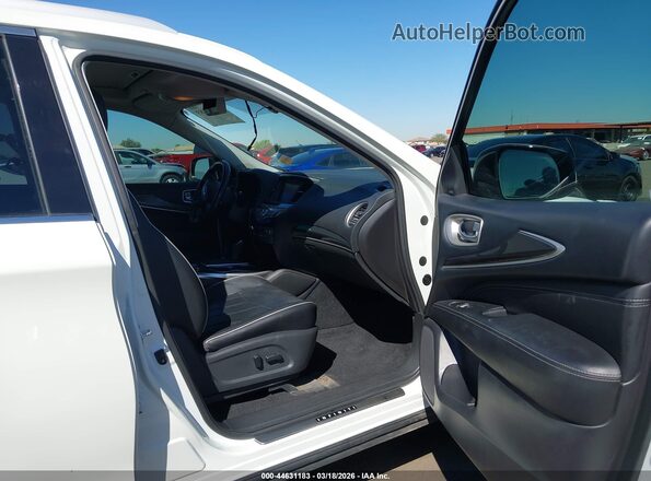 5N1DL0MMXHC529306 2017 INFINITI QX60 White Սալոնի դիմացի տեսք