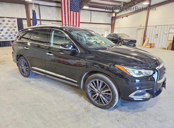 5N1DL0MMXHC545554 2017 INFINITI QX60 Black Առջևի աջ