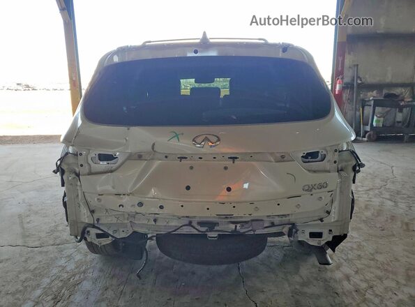 5N1DL0MN0KC526074 2019 INFINITI QX60 White Հետևի տեսք