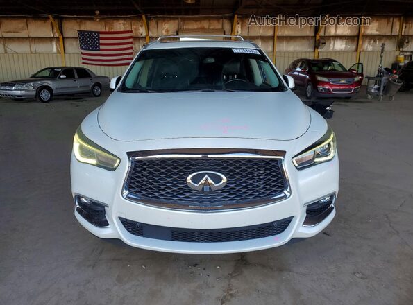 5N1DL0MN0KC526074 2019 INFINITI QX60 White Դիմացի տեսք