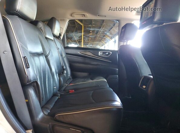 5N1DL0MN0KC526074 2019 INFINITI QX60 White Սալոնի հետևի տեսք